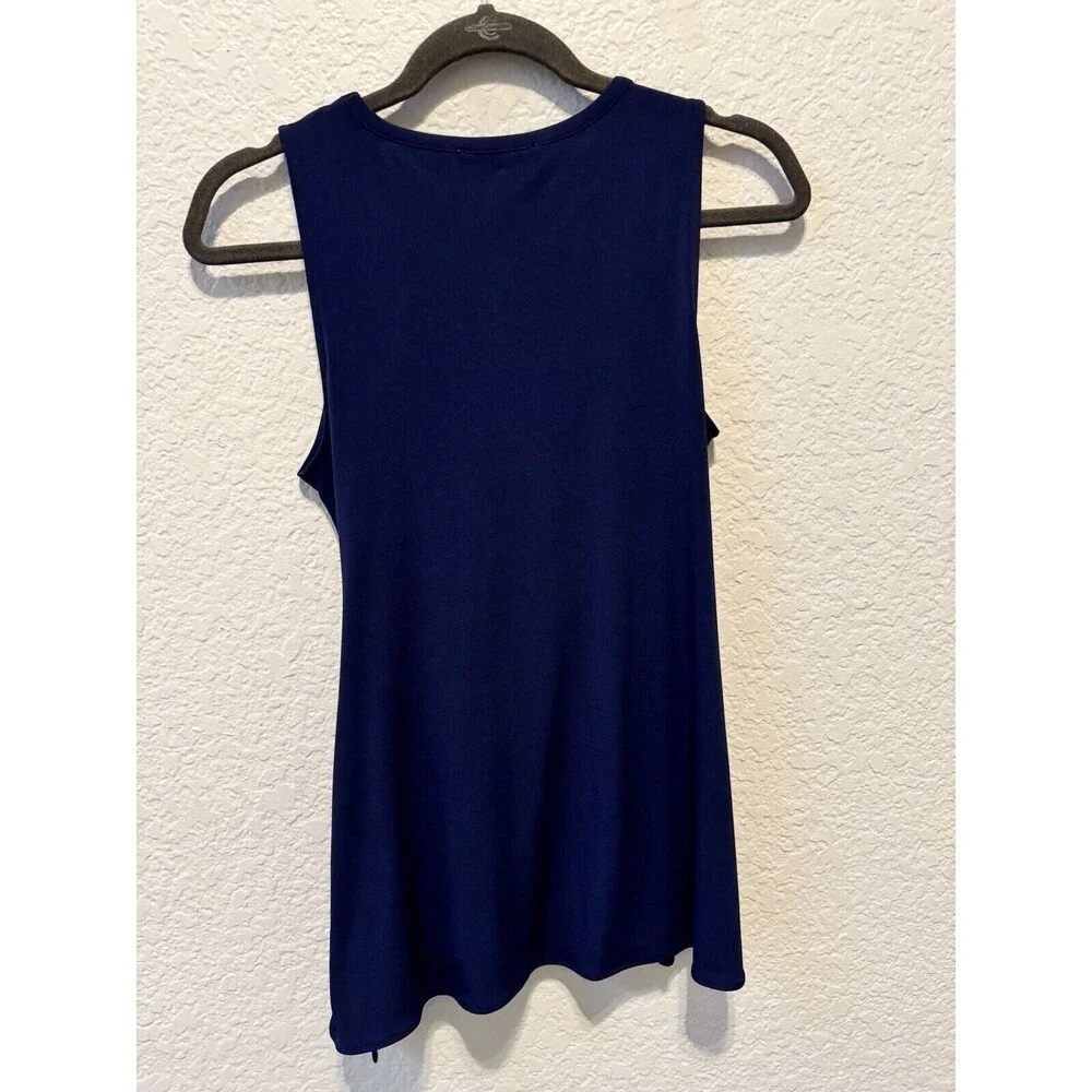 Women’s Michael Kors Navy Sleeveless Top Size Small